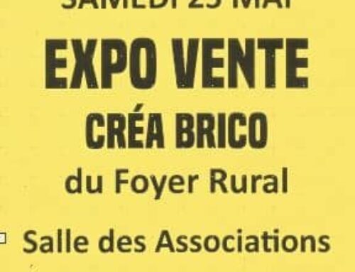 Exposition- Vente de la section Créa-Brico