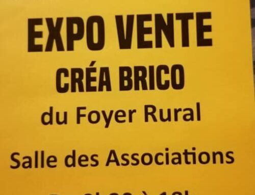 Exposition vente de la section Créa-Brico le 23 novembre