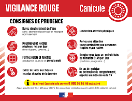 CANICULE – DECISIONS SAINTES GRANDES RIVES