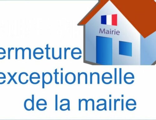 FERMETURE DE LA MAIRIE